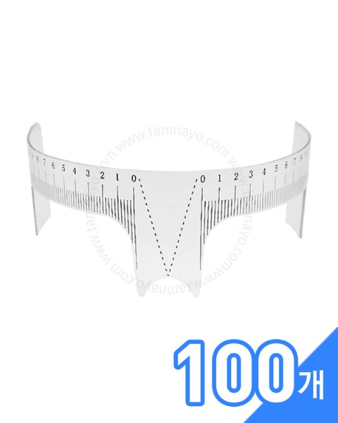 V 눈썹용 곡선자 100개