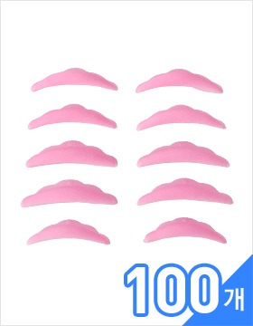 왕관 속눈썹 펌 롯드 (핑크) 5쌍 100개